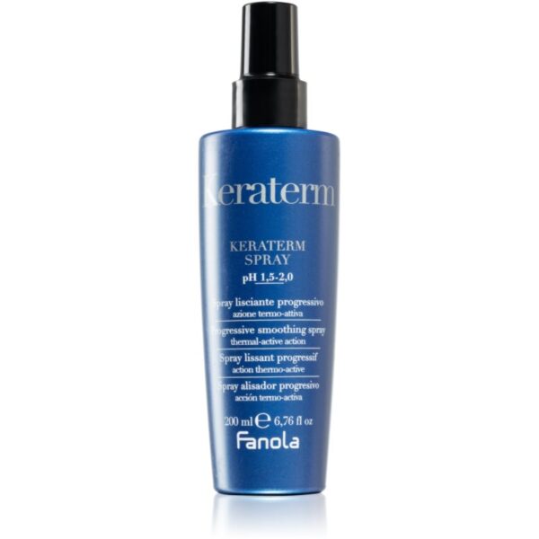 Fanola Keraterm spray pentru uniformizare pentru par indisciplinat 200 ml-Țena