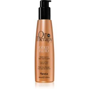 Fanola Oro Therapy Gold Fluid lapte pentru păr cu aur de 24 de karate 200 ml-ro