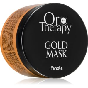 Fanola Oro Therapy Gold Mask masca hidratanta pentru par uscat si indisciplinat 300 ml-ro
