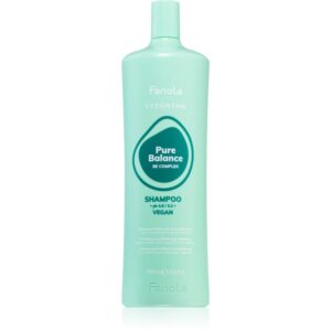 Fanola Vitamins Pure Balance Shampoo sampon pentru curatare pentru par gras si cu matreata 1000 ml-ro
