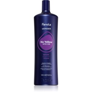 Fanola Wonder No Yellow Extra Care Mask Masca de par neutralizeaza tonurile de galben 1000 ml-ro