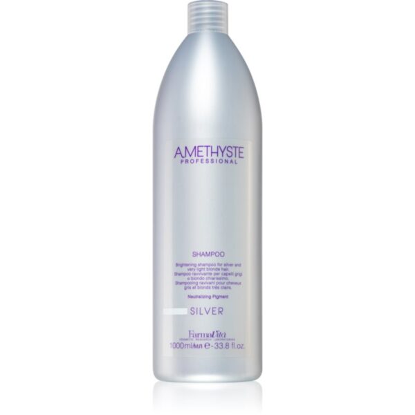 FarmaVita Amethyste Silver șampon pentru părul blond şi gri 1000 ml-ro