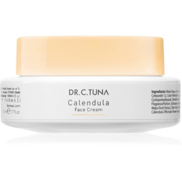 Farmasi Dr. C. Tuna Calendula cremă hidratantă pentru piele uscata si sensibila 50 ml-Țena