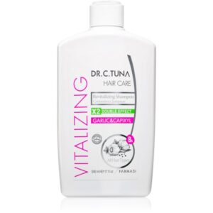 Farmasi Dr. C. Tuna Garlic & Capixyl șampon regenerator pentru par fin