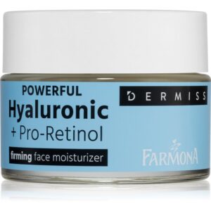 Farmona Dermiss Powerful Hyaluronic + Pro-Retinol crema de fata cu efect de fermitate 50 ml-Țena