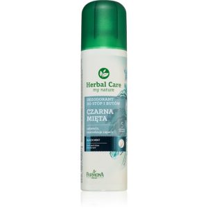 Farmona Herbal Care Black Mint deodorant spray pentru picioare si pantofi 150 ml-ro