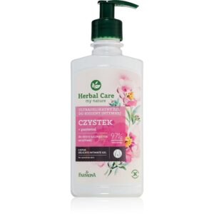 Farmona Herbal Care Cistus Gel delicat pentru igiena intima pentru piele sensibila 330 ml-ro