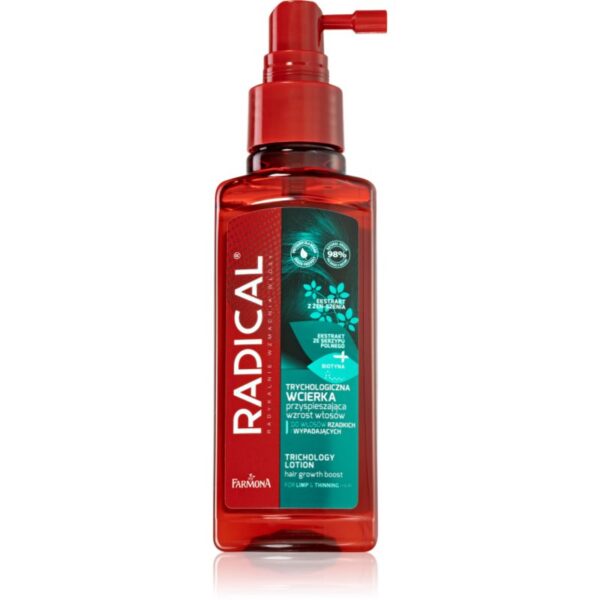 Farmona Radical Trichology tratament accelerator de creștere a părului 100 ml-Țena