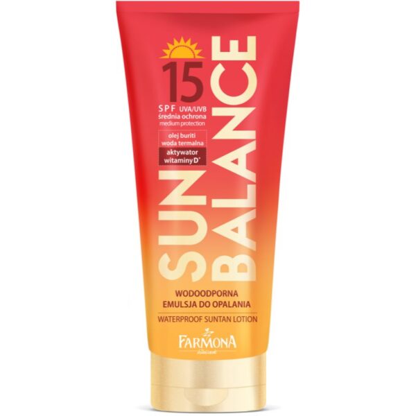 Farmona Sun Balance lapte de corp pentru soare rezistent la apa SPF 15 150 ml-ro