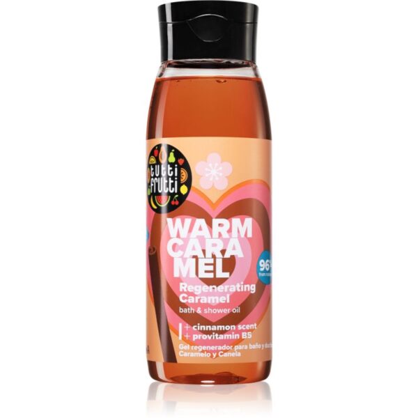 Farmona Tutti Frutti Caramel & Cinnamon gel de dus regenerabil cu ulei 400 ml-ro