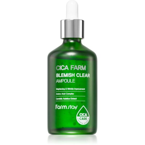 Farmstay Cica Farm Blemish Clear Ampoule ser facial 100 ml-ro