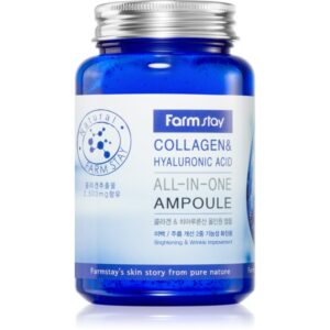 Farmstay Collagen & Hyaluronic Acid All-In-One Ampoule ser facial vitalizant 250 ml-ro