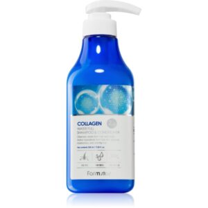 Farmstay Collagen Water Full sampon si balsam 2 in 1 cu colagen 530 ml-ro