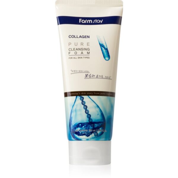 Farmstay Collagen spuma de curatare 180 ml-ro