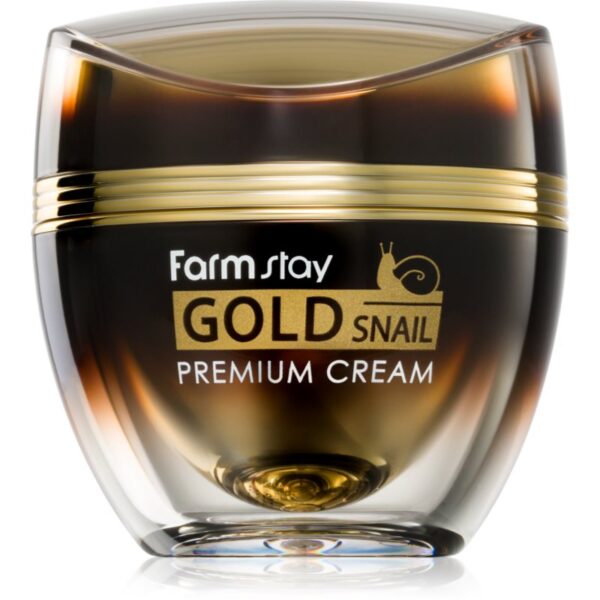 Farmstay Gold Snail cremă pentru față cu extract de melc 50 ml-ro