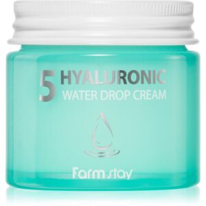 Farmstay Hyaluronic Water Drop Cream cremă pentru față cu acid hialuronic 80 ml-Țena