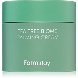 Farmstay Tea Tree Biome crema calmanta cu extract din arbore de ceai 80 ml-Țena
