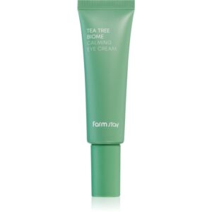 Farmstay Tea Tree Biome crema calmanta pentru ochi cu extract din arbore de ceai 50 ml-Țena
