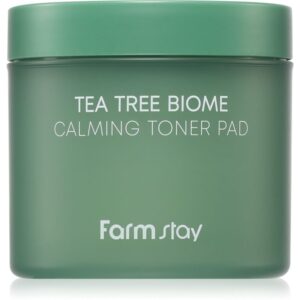 Farmstay Tea Tree Biome dischete de tonifiere pentru netezirea pielii 140 ml-ro