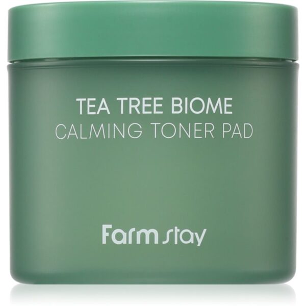 Farmstay Tea Tree Biome dischete de tonifiere pentru netezirea pielii 140 ml-ro