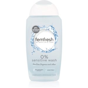 Femfresh Sensitive emulsie pentru spalare pentru igiena intima fără parfum 250 ml-Țena