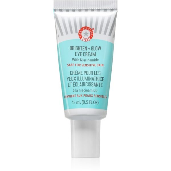 First Aid Beauty Brighten + Glow crema de ochi iluminatoare cu niacinamidă 15 ml-ro