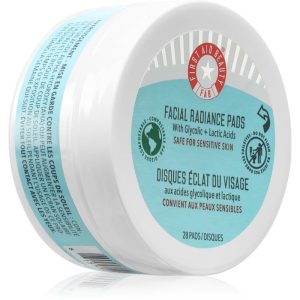 First Aid Beauty Facial Radiance Pads tampoane exfoliante pentru strălucirea și netezirea pielii 28 buc-Țena