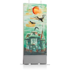 Flatyz Holiday Haunted House and Bats lumanare 6x15 cm-ro