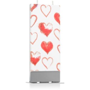 Flatyz Holiday Hearts lumanare 6x15 cm-Țena