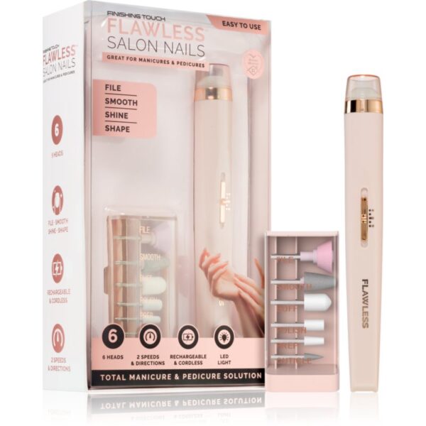 Flawless Finishing Touch Salon Nails Set de manichiură 1 buc-ro