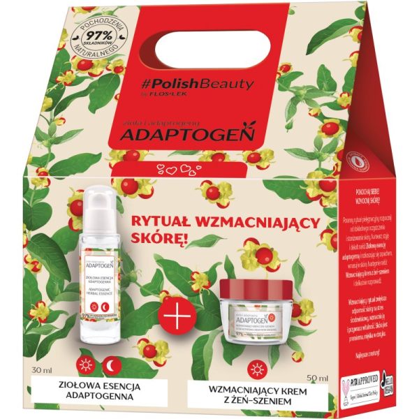 FlosLek Laboratorium Adaptogen set cadou cu ginseng-ro