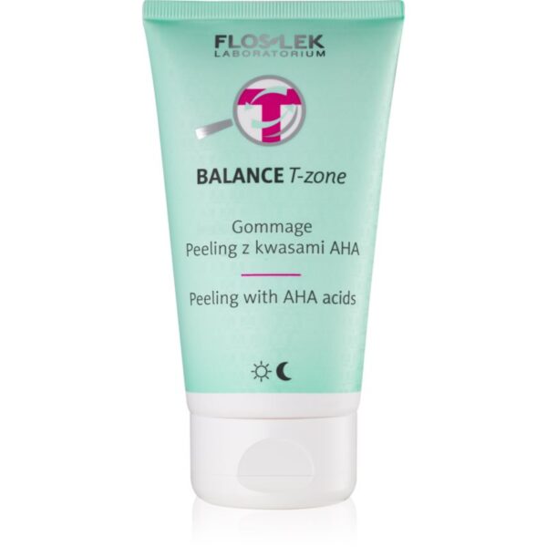 FlosLek Laboratorium Balance T-Zone Gommage peeling pentru ten mixt 125 g-ro