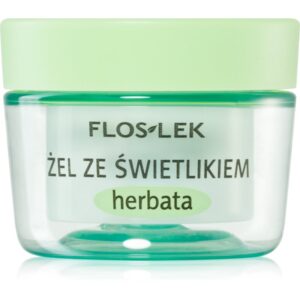 FlosLek Laboratorium Eye Care Gel pentru jurul ochilor cu un luminator și ceai verde 10 g-ro