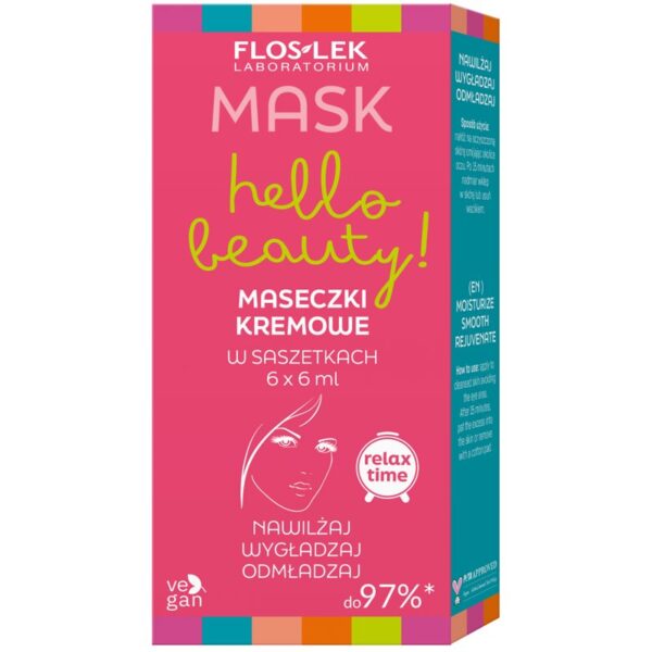FlosLek Laboratorium Hello beauty! Set set cadou pentru aplicarea măștilor faciale-ro