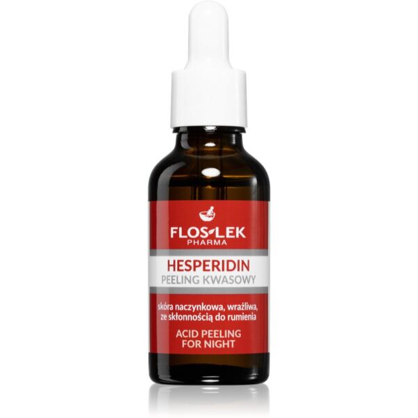 FlosLek Laboratorium Hesperidin exfoliant facial pentru noapte 30 ml-ro