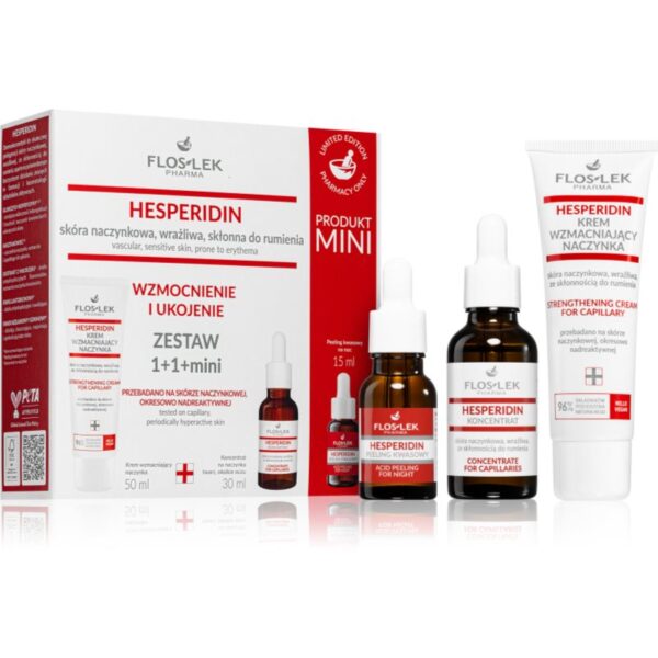 FlosLek Laboratorium Hesperidin set cadou pentru piele sensibilă-ro