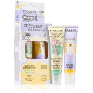 FlosLek Laboratorium Vege Lip Care Nourish set îngrijire buze-Țena