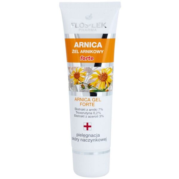 FlosLek Pharma Arnica Forte gel calmant pentru pielea predispusă la roseata 50 ml-ro