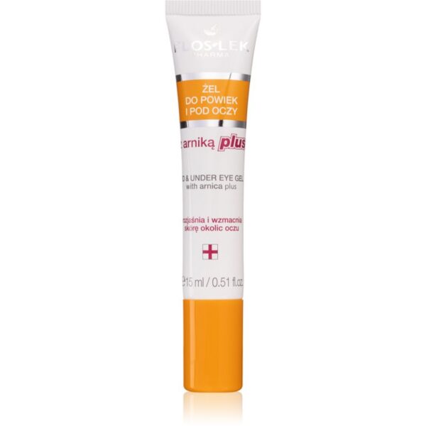 FlosLek Pharma Eye Care gel de ochi cu arnică 15 ml-Țena