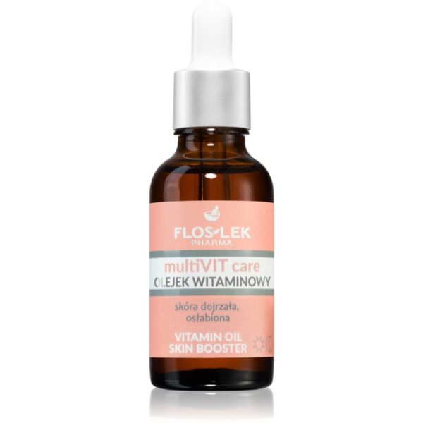 FlosLek Pharma Multivit Care ulei facial pentru ten matur 30 ml-Țena