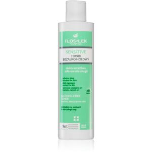 FlosLek Pharma Sensitive apa tonica fina faciala pentru piele sensibilă 225 ml-ro