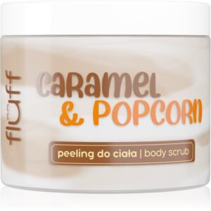 Fluff Caramel & Popcorn exfoliant pentru corp 160 ml-Țena