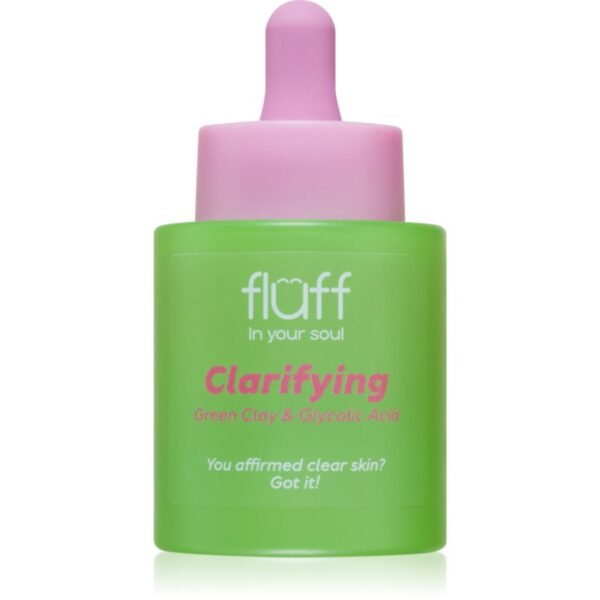 Fluff Clarifying ser facial cu argila 30 ml-ro