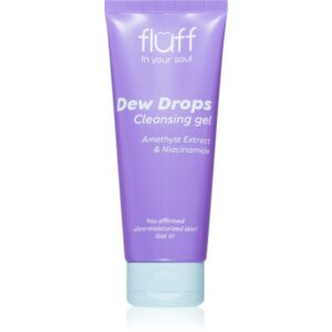Fluff Dew Drops gel de curatare facial cu niacinamidă 100 ml-Țena