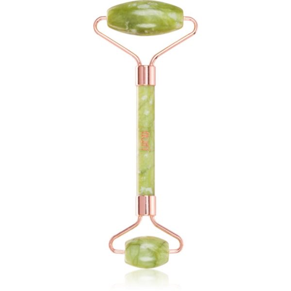 Fluff Face Roller Green Jade accesoriu de masaj faciale 144x45x35mm 1 buc-Țena