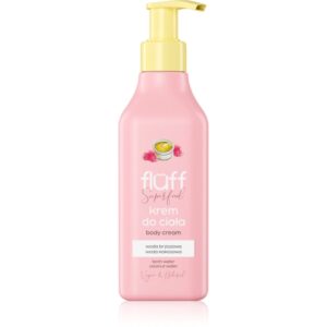 Fluff Superfood Creme Brulee & Raspberries crema de corp Birch Water & Coconut Water 200 ml-Țena