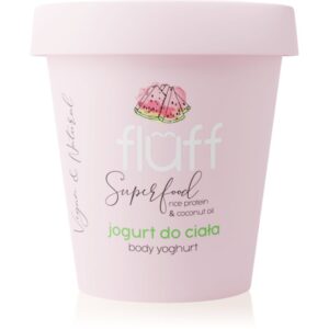 Fluff Superfood Watermelon iaurt de corp Rice Protein & Coconut Oil 180 ml-Țena