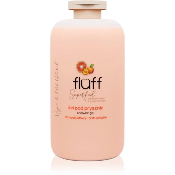 Fluff Superfood gel de duș Peach & Grapefruit 500 ml-ro