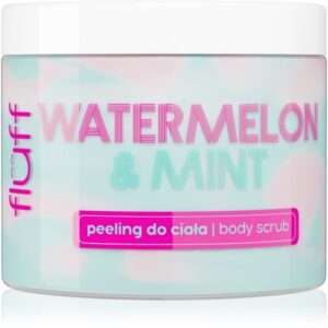 Fluff Watermelon & Mint exfoliant pentru corp 160 ml-Țena