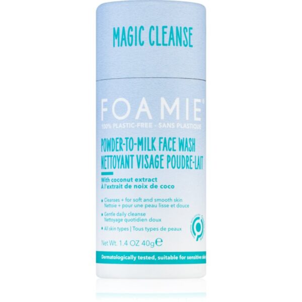 Foamie Powder-To-Milk Face Wash pulbere fina perfecta pentru curatare 40 g-ro